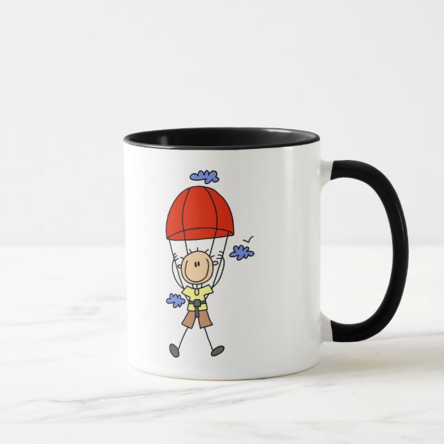 Caneca Figura camiseta e presentes da vara do mergulhador (Direita)