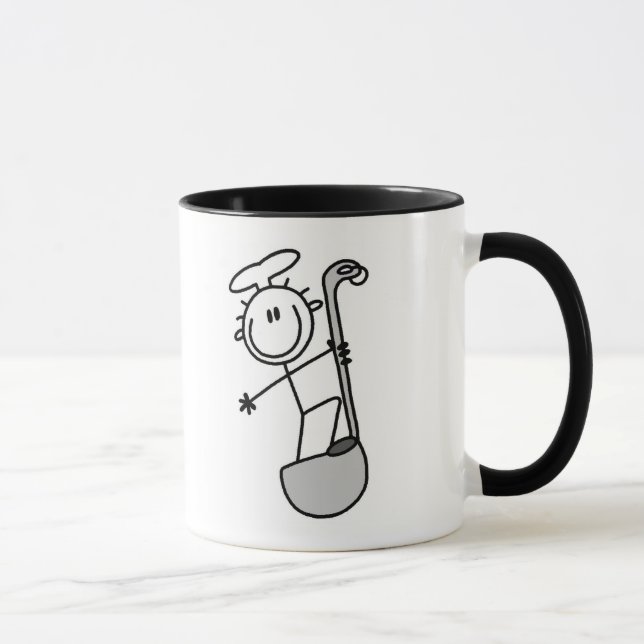 Caneca Figura cozinheiro chefe da vara com concha (Direita)