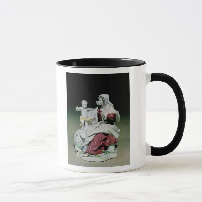 Caneca Figura de Chelsea de Madonna e da criança (Direita)