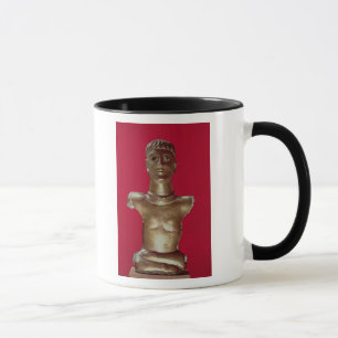 Caneca Figura de um deus que veste um torque