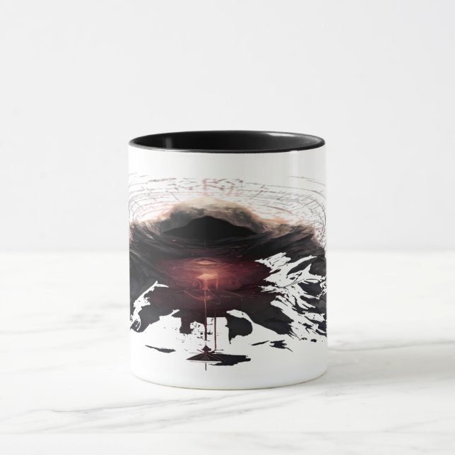 Caneca Figura Oculta Arte Sombria (Centro)