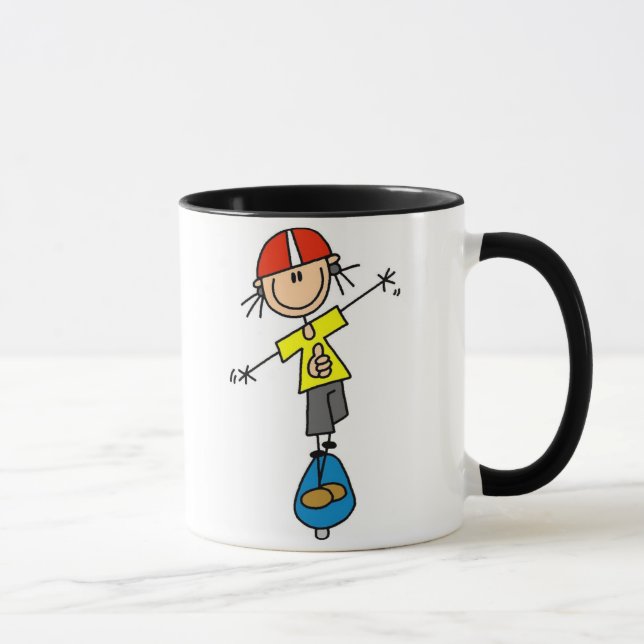 Caneca Figura skater da vara (Direita)