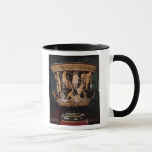 Caneca Figura vermelha krater do sótão do calyx