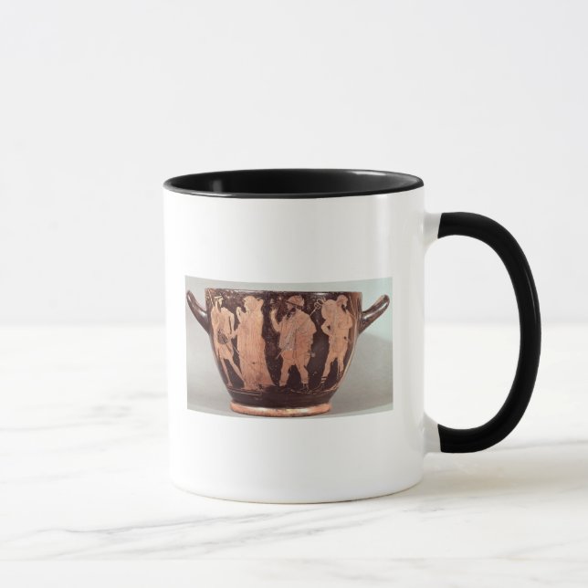 Caneca Figura vermelha skyphos do sótão (Direita)