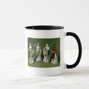 Caneca Figuras da porcelana de Plymouth dos quatro