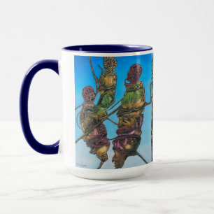 Caneca Figuras de Arte Surrealista