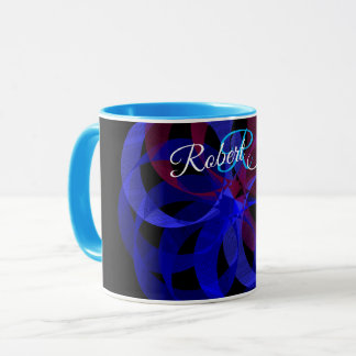 Caneca Figure 8 Geometric Coffee Mug