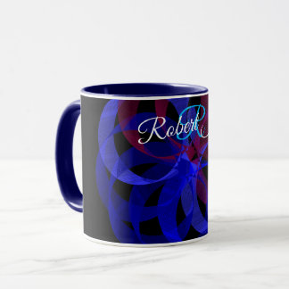 Caneca Figure 8 Geometric Coffee Mug