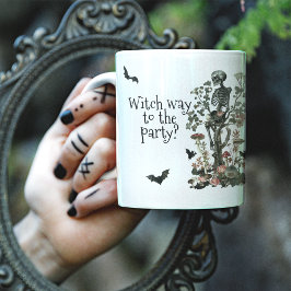 Caneca Figurino da Floresta Halloween e Cocktail