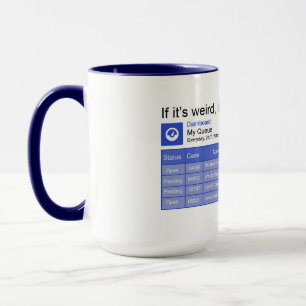 Caneca Fila Estranha