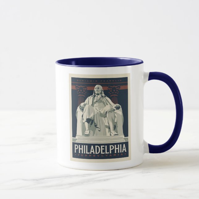 Caneca Filadélfia | Instituto Benjamin Franklin (Direita)