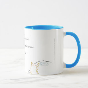 Caneca Filching do gato de Virgínia Woolf