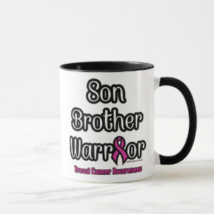 Caneca Filho Irmão Warrior... Cancer da Mama