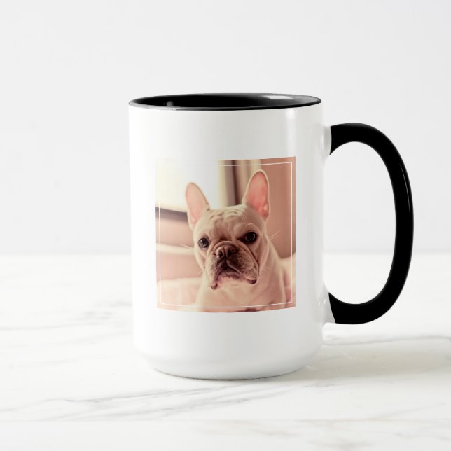Caneca Filhote de cachorro do buldogue francês (Direita)