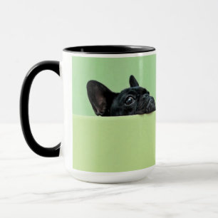 Caneca Filhote de cachorro do buldogue francês que