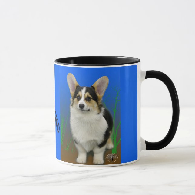 Caneca Filhote de cachorro do Corgi (Direita)