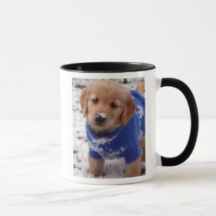 Caneca Filhote de cachorro do golden retriever