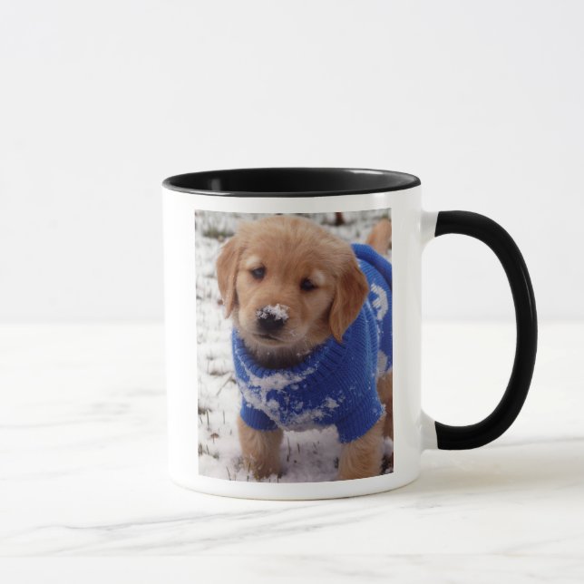 Caneca Filhote de cachorro do golden retriever (Direita)