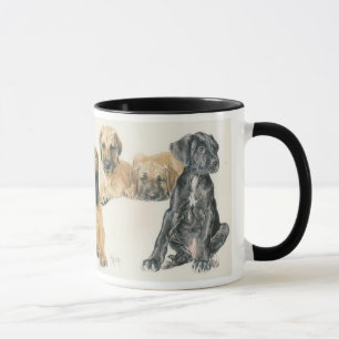 Caneca Filhotes de cachorro de great dane