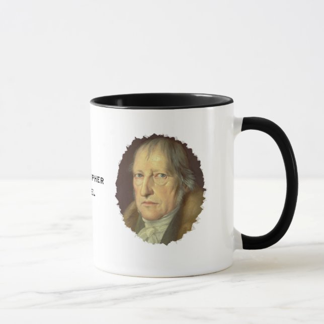 Caneca Filósofo Georg Hegel (Direita)