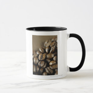 Caneca Fim-acima de feijões de café