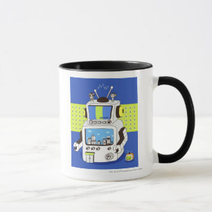 Caneca Fim-acima de um robô
