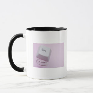 Caneca Fim-acima de uma chave de escape