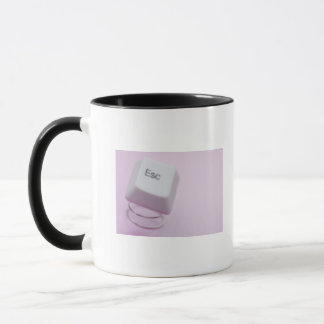 Caneca Fim-acima de uma chave de escape