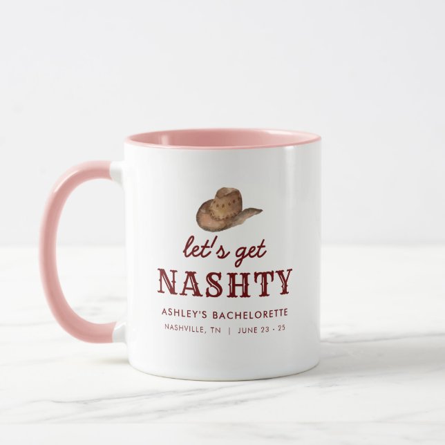 Caneca Fim de Semana de Obtenção de Nashty Nashville Bach (Esquerda)