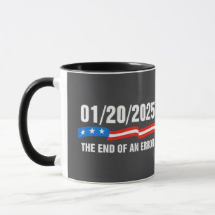 Caneca Fim do Erro Janeiro 20 2025 Trump Inauguration