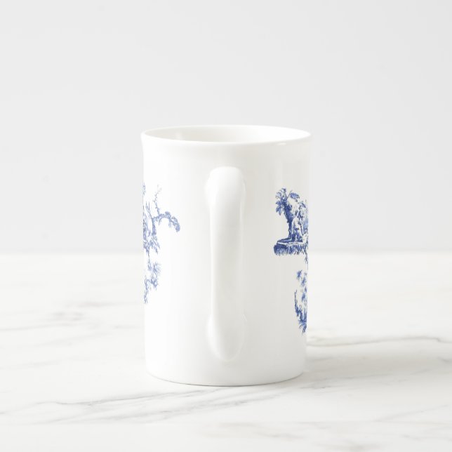 Caneca fina de China (Traseira)