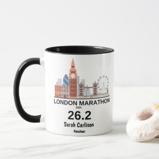 Caneca Finalizador da Maratona de Londres - Presente Pers