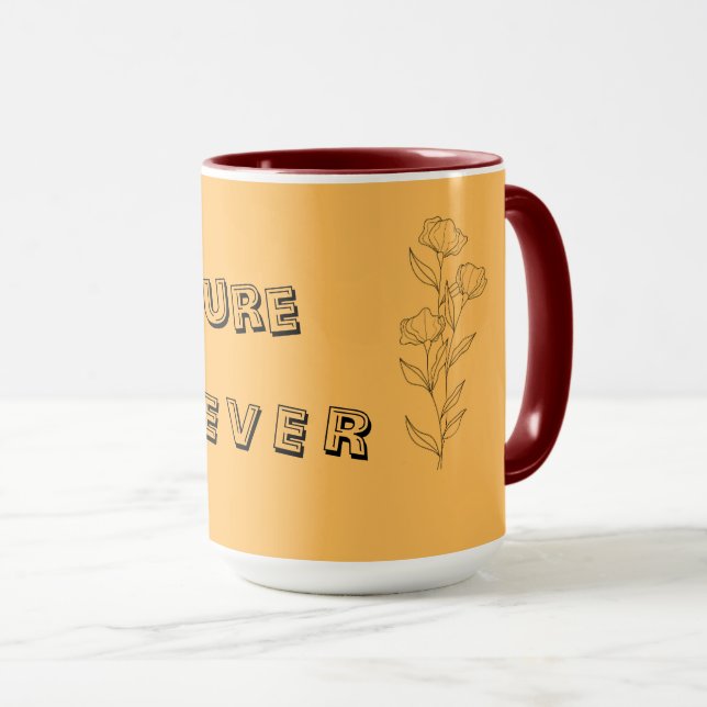 Caneca Fine. Sure. Whatever. — Funny Sarcastic Quote Mug (Frente Esquerda)