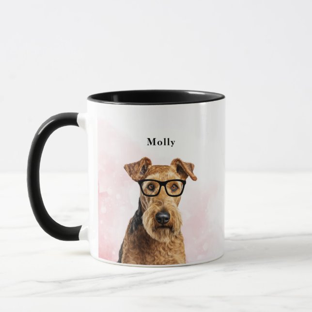 Caneca Fios Fox Terrier Dog Mugs (Esquerda)
