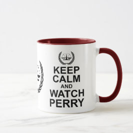 Caneca Fique calmo e assista o humor legal