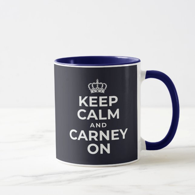 Caneca Fique Calmo E Carney Ligado (Direita)
