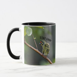 Caneca Fique Gorjeando Amante da Natureza Pássaro