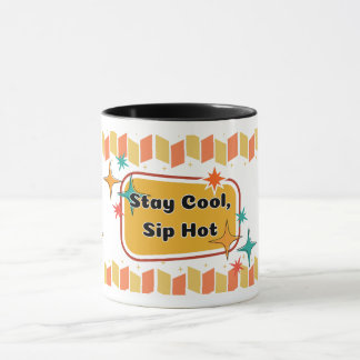 Caneca Fique Legal, Sip Hot - Médio Moderno Café Mug