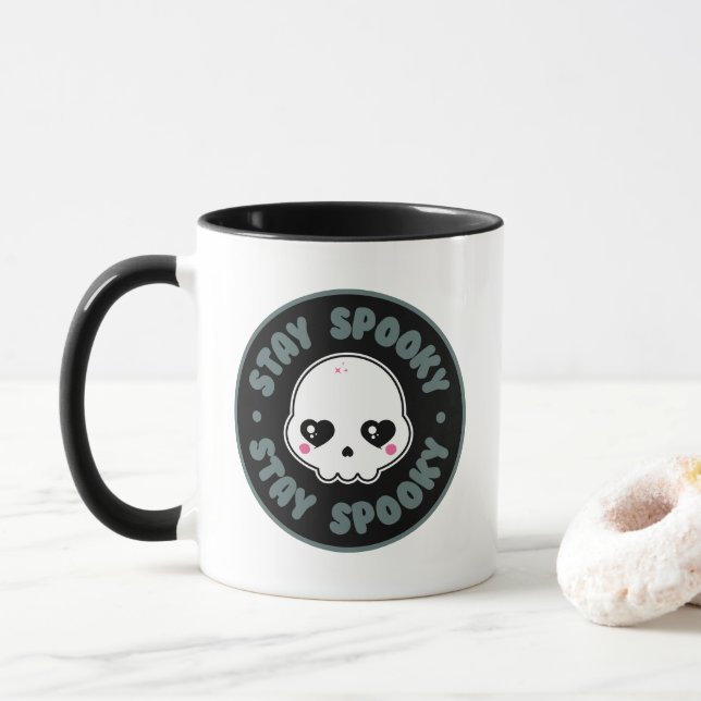 Caneca Fique Spooky (Com Donut)