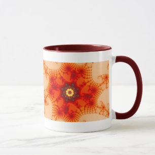 Caneca Fire Web - Arte Fractal