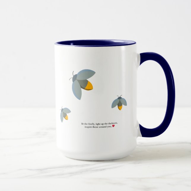 Caneca Firefly Blue Mug (Direita)