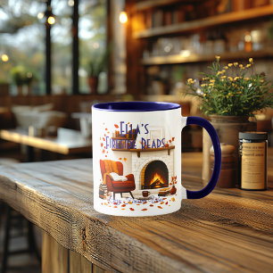 Caneca Fireside Reads – Edição Vibrações de Leitur