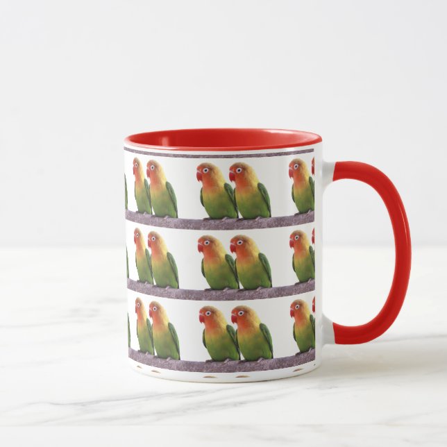 Caneca “Fischer's Lovebird” (Direita)