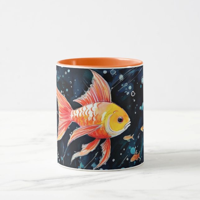 Caneca Fish Dreamland, perfeição de aquário, (Centro)