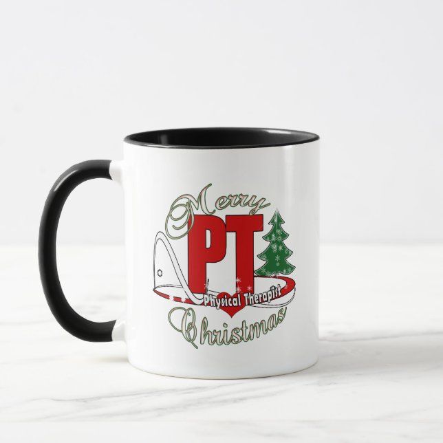 Caneca Fisioterapeuta da pinta do NATAL (Esquerda)