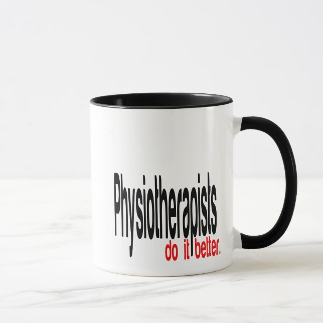 Caneca Fisioterapeutas fazem melhor Piada (Direita)