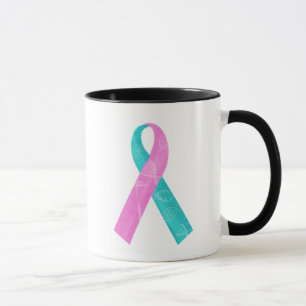 Caneca Fita da costa do ADN de BRCA