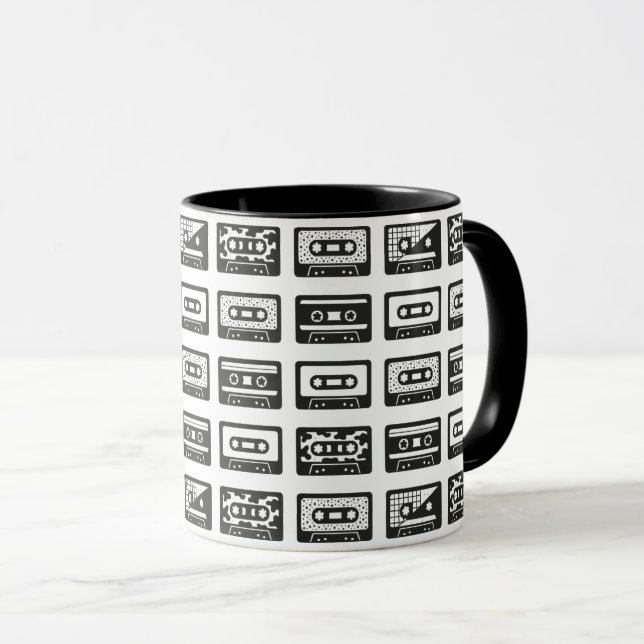 Caneca Fitas Cassete (Frente Esquerda)