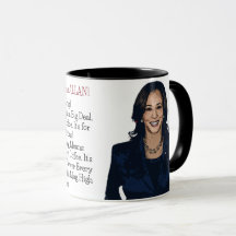 Fizemos isso, Mug! Funny kamala Harris Pai Mug