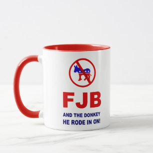 Caneca FJB e o burro que ele andou!